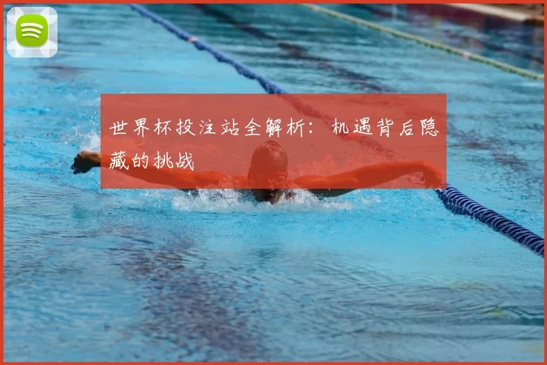 世界杯投注站全解析:机遇背后隐藏的挑战